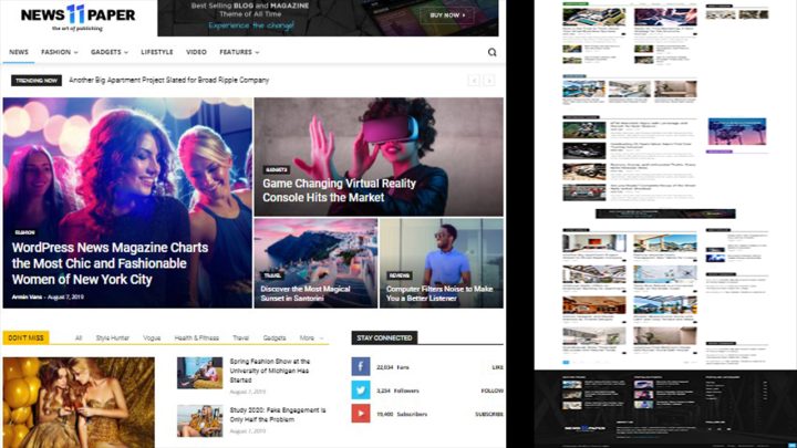 Newspaper Theme Customization WordPress by WinBestDesign