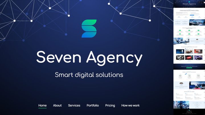 The Seven Professional Theme Customization WordPress by winbestdesign.com