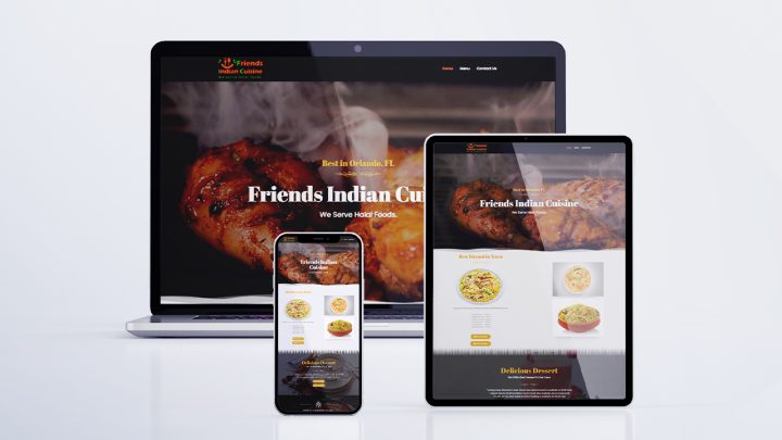 Restaurant WordPress Website Design by WinBestDesign.Com